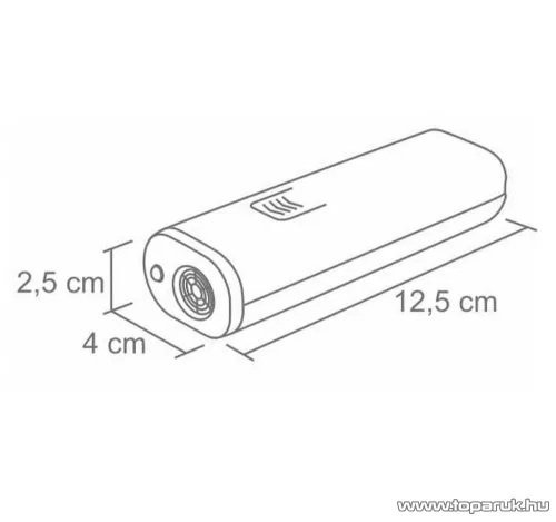 HOME DOG 01 Hordozható kutyariasztó (kizárólag támadó kutyák elriasztására használható)