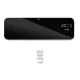 Home FKFB54204WIFI PTC Fali ventilátoros SMART okos WIFI-s hősugárzó fűtőtest heti program funkcióval + távirányítóval, fekete, 1000W / 2000W (FKFB 54204 WIFI)
