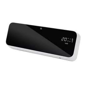   Home FKFB54204WIFI PTC Fali ventilátoros SMART okos WIFI-s hősugárzó fűtőtest heti program funkcióval + távirányítóval, fekete, 1000W / 2000W (FKFB 54204 WIFI)