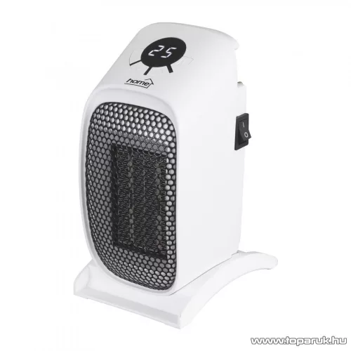 HOME FKH 400 Hordozható mini kerámia hősugárzó fűtőtest, fehér, 400 W