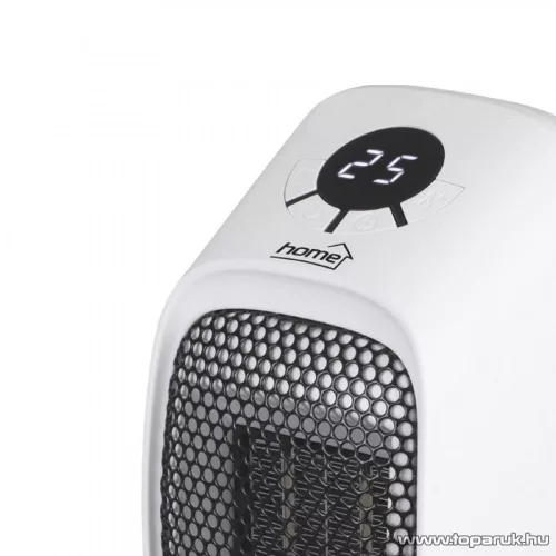 HOME FKH 400 Hordozható mini kerámia hősugárzó fűtőtest, fehér, 400 W