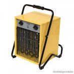  HOME FKI 90 Ipari, hordozható ventilátoros fém házas fűtőtest, hősugárzó, sárga, 9000 W
