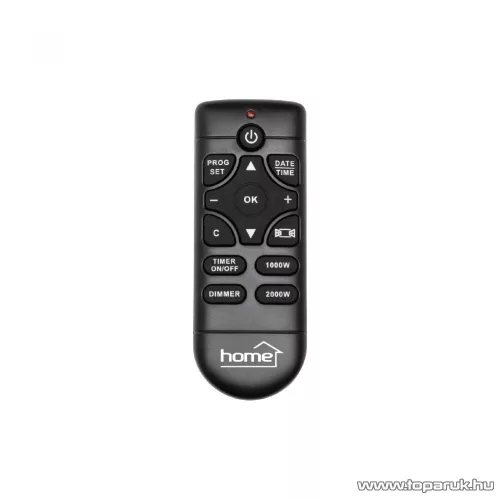 HOME FKKI 03 Beépíthető elektromos látványkandalló + távirányító, 1000 W / 2000 W
