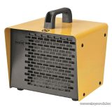   HOME FK 30 Hordozható ventilátoros fém házas PTC fűtőtest , hősugárzó, sárga, 2000 W