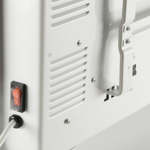 HOME FK 430 WIFI Edzett üveg előlapos elektromos konvektor, falra is szerelhető SMART fűtőtest, fekete, 2000 W