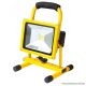 HOME FLB 20 LED/YE Hordozható újratölthető LED-es fényvető, 20 W, sárga