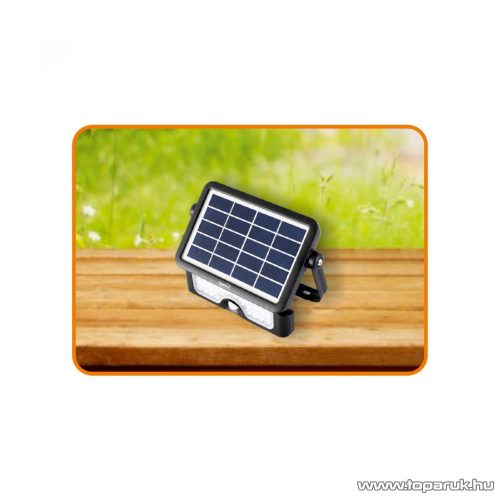 HOME FLP 500 SOLAR Szolár paneles LED reflektor PIR mozgásérzékelővel, fekete