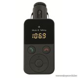   HOME FMBT 240 Mobiltelefon kihangosító és Bluetooth FM modulátor (transzmitter), 4 in 1