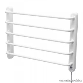   HOME FTW 4 Fűtött, elektromos törölközőszárító, fehér, 90 W