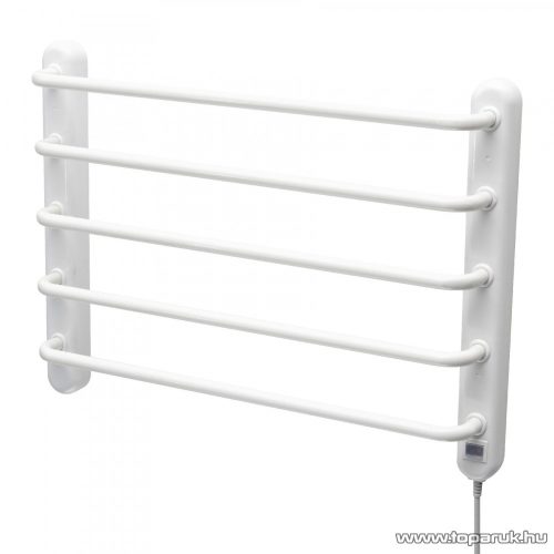 HOME FTW 4 Fűtött, elektromos törölközőszárító, fehér, 90 W