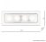 HOME GL 04N Öntapadós LED-es bútorvilágítás, gardrób lámpa, hidegfehér fénnyel