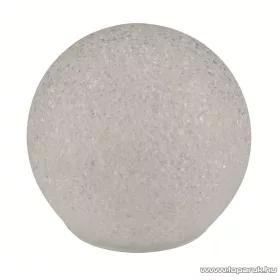   HOME GLE 20/WW Beltéri 2 LED-es, elemes világító EVA gömb dekoráció, 20 cm, meleg fehér