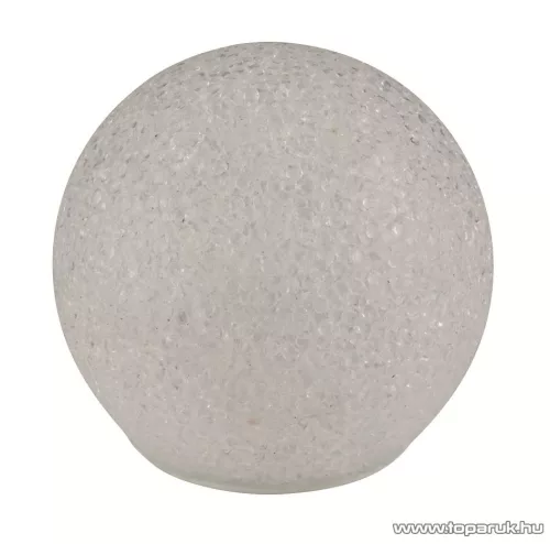 HOME GLE 20/WW Beltéri 2 LED-es, elemes világító EVA gömb dekoráció, 20 cm, meleg fehér