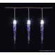HOME G 4150 Kültéri LED-es jégcsap fényfüzér dekoráció, 50 db fehér LED-del - megszűnt termék: 2015. szeptember