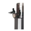 HOME HGSJ200 Slow Juicer elektromos lassú zöldség és gyümölcsprés (zöldség és gyümölcscentrifuga), 800 ml-es tartály, fekete, 200 W (HGSJ 200)