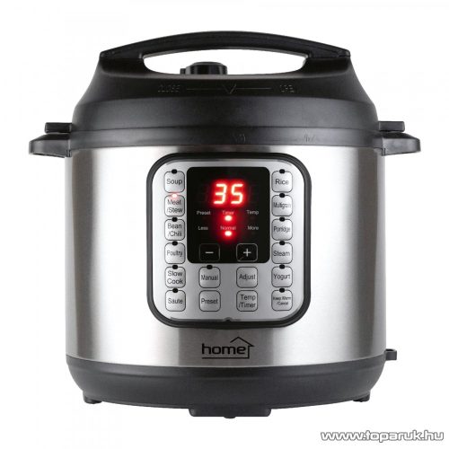HOME HG EK 1000 Multifunkciós elektromos főzőedény, kukta, 6 literes, 1000W