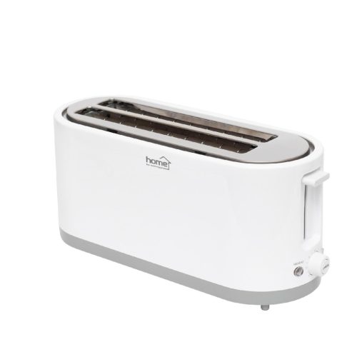 HOME HG KP 42 Négy szeletes kenyérpirító, cooltouch, 7 fokozat, zsemlemelegítő, fehér, 1400 W