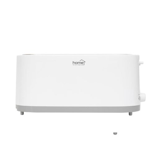 HOME HG KP 42 Négy szeletes kenyérpirító, cooltouch, 7 fokozat, zsemlemelegítő, fehér, 1400 W
