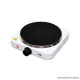 HOME HG R 01WH Hordozható elektromos egylapos főzőlap, rezsó, 1500 W