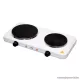 HOME HG R 02WH Hordozható elektromos kétlapos főzőlap, rezsó, 2500 W