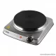 HOME HG R 03S INOX Hordozható elektromos egylapos főzőlap, rezsó, rozsdamentes készülékház, 1500 W