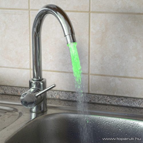 HOME HHL 3 LED-es csapvég világítás, hőmérsékletszenzorral