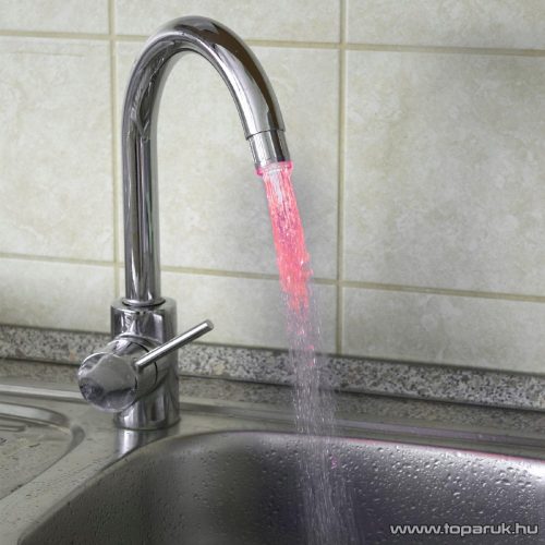 HOME HHL 3 LED-es csapvég világítás, hőmérsékletszenzorral