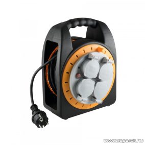   HOME HJR 10-15 Kültéri kábeldob, 15 m gumírozott vezetékkel