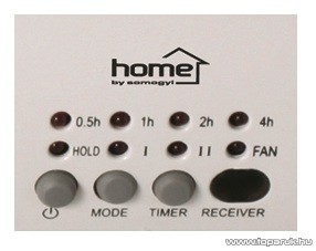 HOME FKF 2000 LED PTC fűtőtest LED visszajelzőkkel, 2000 W