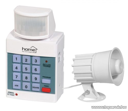 HOME HS 40 Számkódos infrariasztó külső szirénával