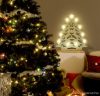 HOME KAD 22 Karácsonyfa formájú gyertyaív, faragott fa, fehér - megszűnt termék: 2014. november