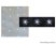 HOME KAF 48L Csillag díszes fényfüggöny, 150 x 100 cm, 48 db hideg fehér leddel