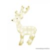 HOME KDA 30 Kültéri LED-es akril rénszarvas dekoráció, 50 db hidegfehér / melegfehér kiválasztható színű LED fénnyel