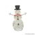 HOME KDA 9 Kültéri akril hóember, 80 db hidegfehér / melegfehér, kiválasztható színű LED-del, 90 cm magas