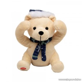 HOME KDD 19 Kukucskáló, kacagó karácsonyi mackó