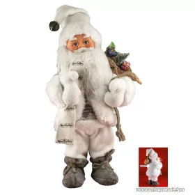 HOME KDD 31 Beltéri táncoló, zenélő Mikulás, 30 cm