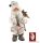 HOME KDD 31 Beltéri táncoló, zenélő Mikulás, 30 cm
