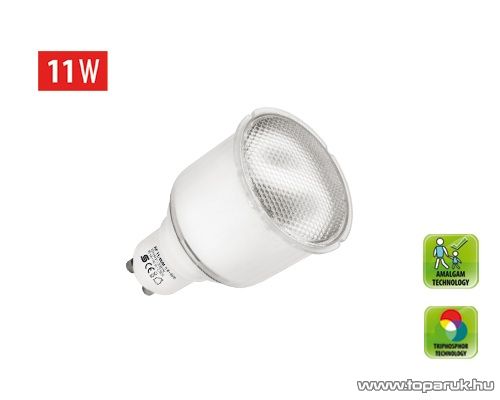 HOME KFC 11/GUM Kompakt fénycső, spot, 11 W, GU10, 2700 K