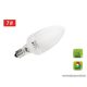 HOME KFG 7/14M Kompakt fénycső, gyertya, 7 W, E 14, 2700 K