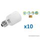 HOME KFH 7/27X Kompakt fénycső, henger, 7 W, E 27 / mini, 2700 K, 10 db / csomag