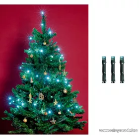   HOME KII 100/T Beltéri LED-es fényfüzér, 100 db LED, 8 m hosszú, türkiz fényű