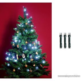   HOME KII 100/WH Beltéri LED-es fényfüzér, 100 db LED, 8 m hosszú, hideg fehér fényű