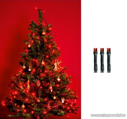 HOME KI 200 LED/R Beltéri LED-es fényfüzér, 200 db LED, 16 m hosszú, piros fényű - megszűnt termék: 2019. december