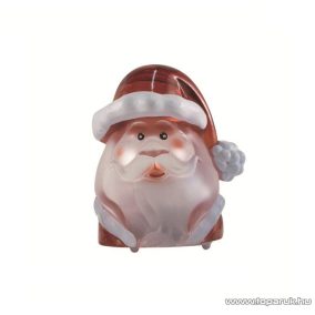   HOME KID 340/MI Beltéri 1 LED-es, elemes Mikulás figura asztali dísz, fehér világítással