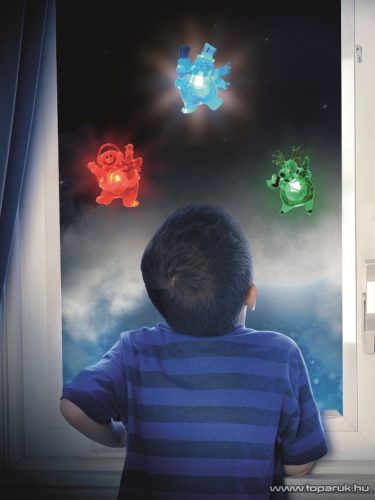 HOME KID 322 Beltéri LED-es ablakdísz, hóember dekoráció