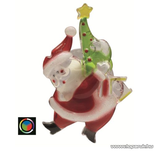 HOME KID 323 Beltéri LED-es ablakdísz, mikulás dekoráció