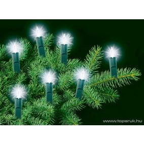   HOME KIF 50 RETRO Hagyományos izzós / izzószálas fényfüzér, 50 db fehér izzóval