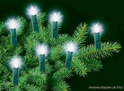 HOME KIF 50 RETRO Hagyományos izzós / izzószálas fényfüzér, 50 db fehér izzóval