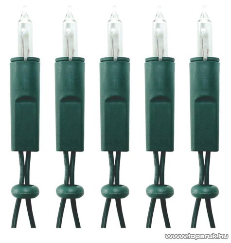 HOME KIF 50 RETRO Hagyományos izzós / izzószálas fényfüzér, 50 db fehér izzóval