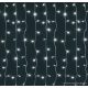 HOME KIN 126C/WH Beltéri LED-es fényfüggöny, 126 db hideg fehér színű LED-del, 90 x 140 cm